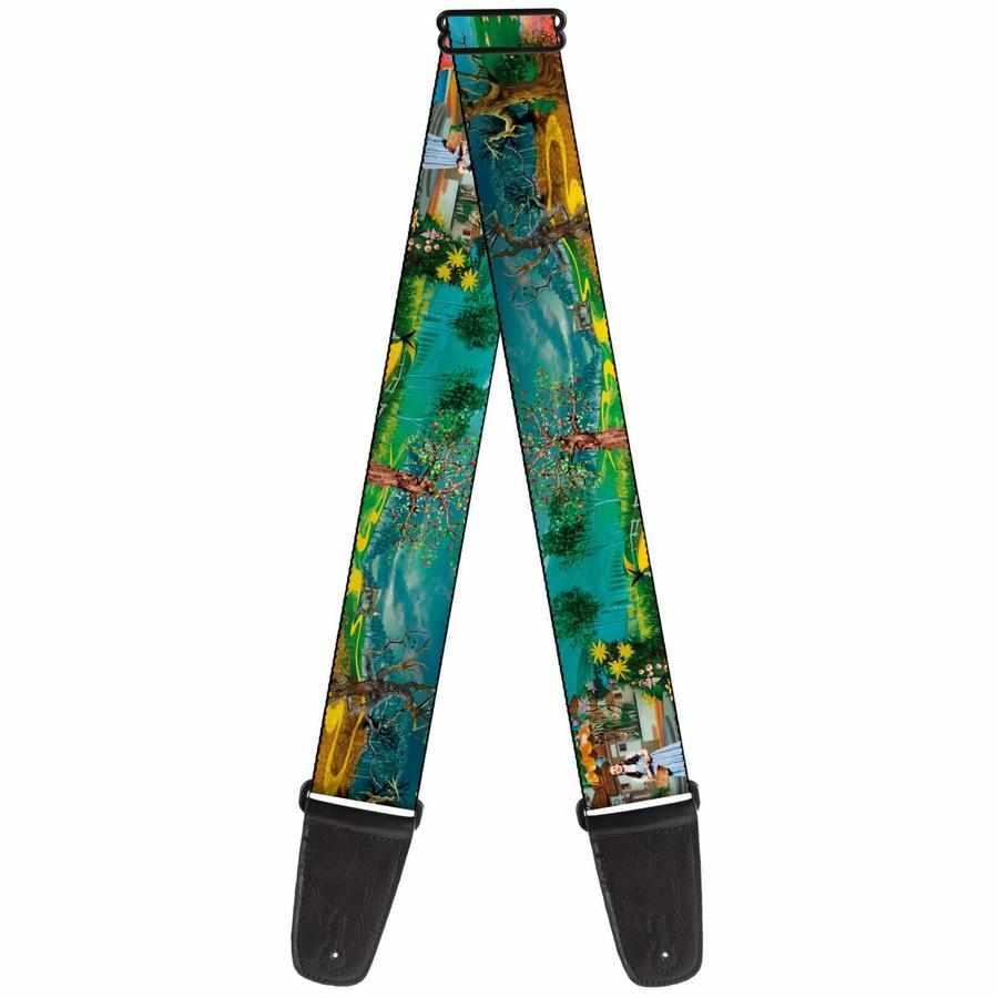 Buckle Down Strap - Wizard of Oz featuring vibrant design and adjustable clips.