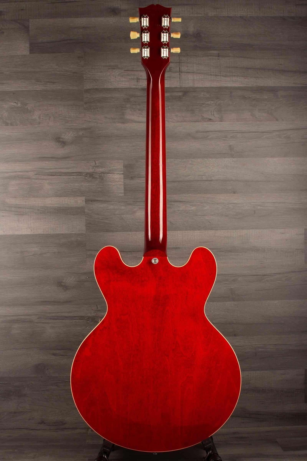 USED - Gibson ES-345 Electric Guitar, Sixties Cherry - Dual Calibrated T-Type Humbuckers back view