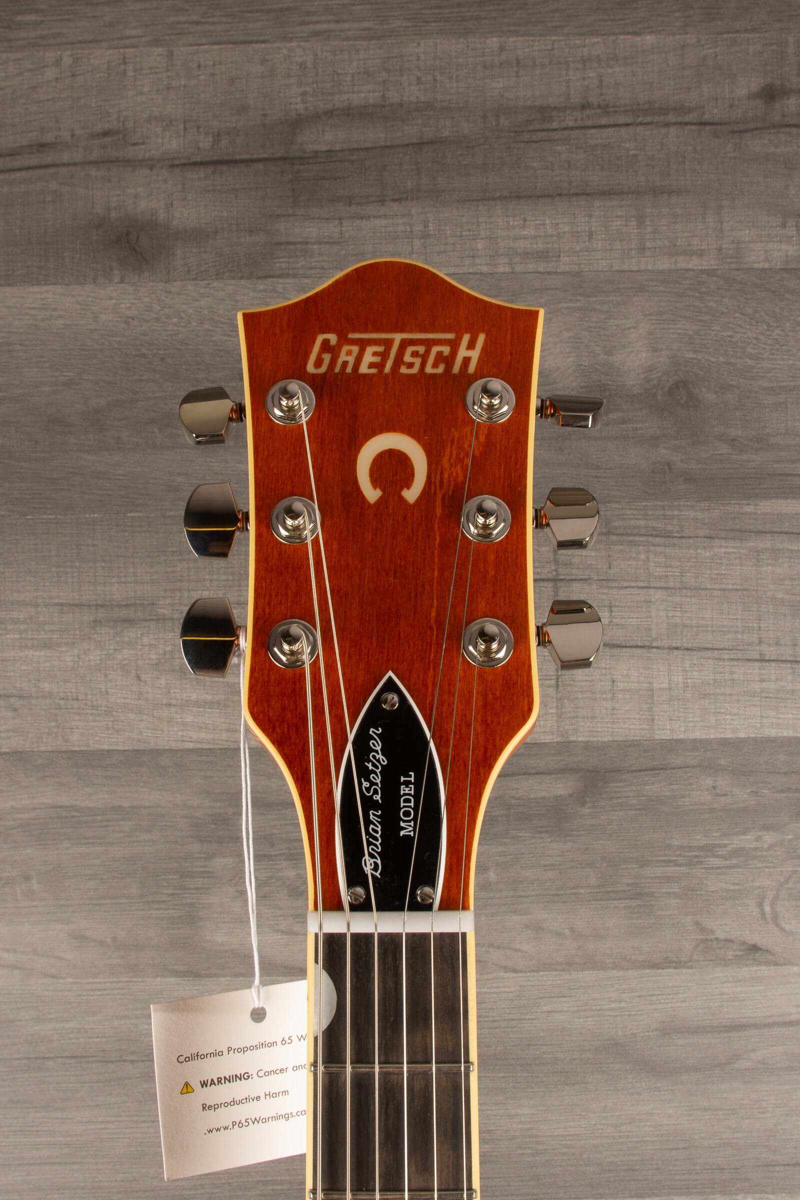 Gretsch G6120T-BSNV SMK Brian Setzer Nashville Hollow Body '59 Smoke | MusicStreet
