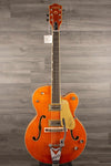 Gretsch G6120T-BSNV SMK Brian Setzer Nashville Hollow Body '59 Smoke | MusicStreet