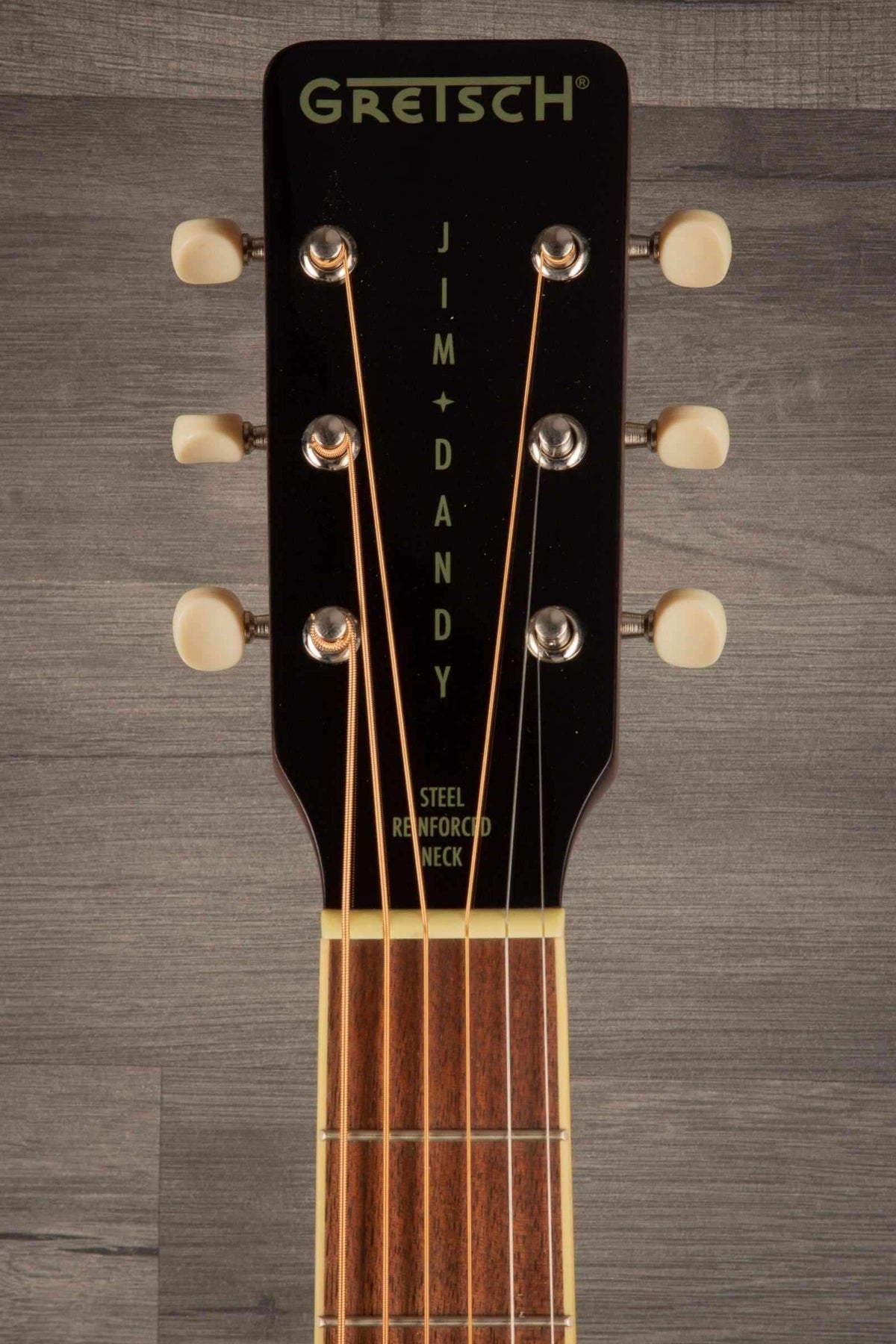 Gretsch Jim Dandy™ Parlour LTD, Solid Top, Walnut Fingerboard, Heritage Burst - MusicStreet