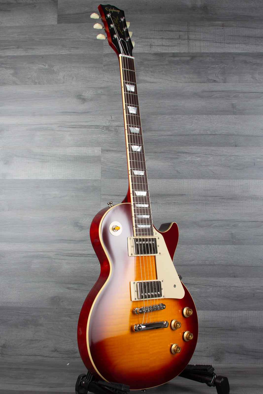 Epiphone 1959 Les Paul Standard Reissue Inspired By Gibson, Deep cherry sunburst
