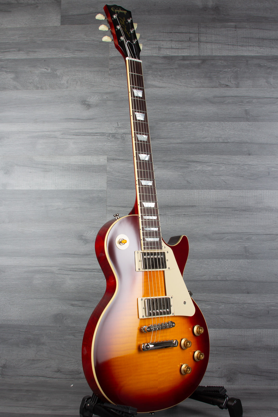 Epiphone 1959 Les Paul Standard Reissue Inspired By Gibson, Deep cherry sunburst