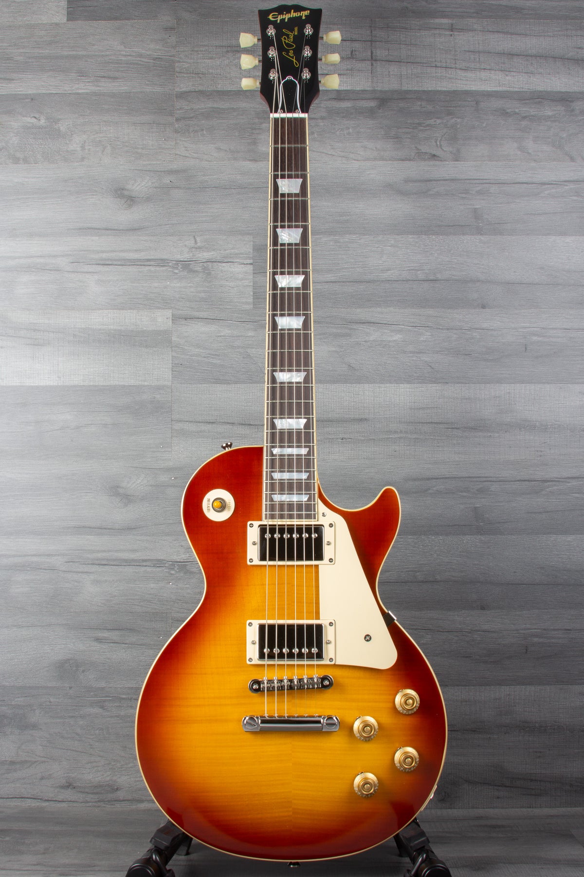 Epiphone 1959 Les Paul Standard Reissue Inspired By Gibson, Golden Poppy Burst