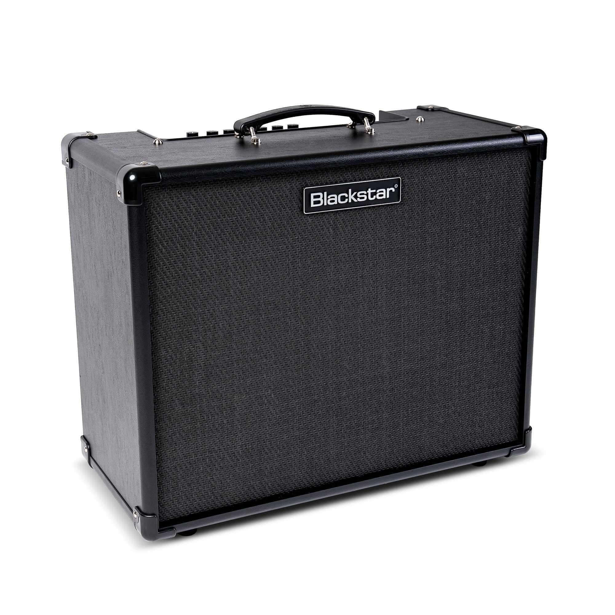 Blackstar IDX:100 high power digital combo amplifier in sleek black design.