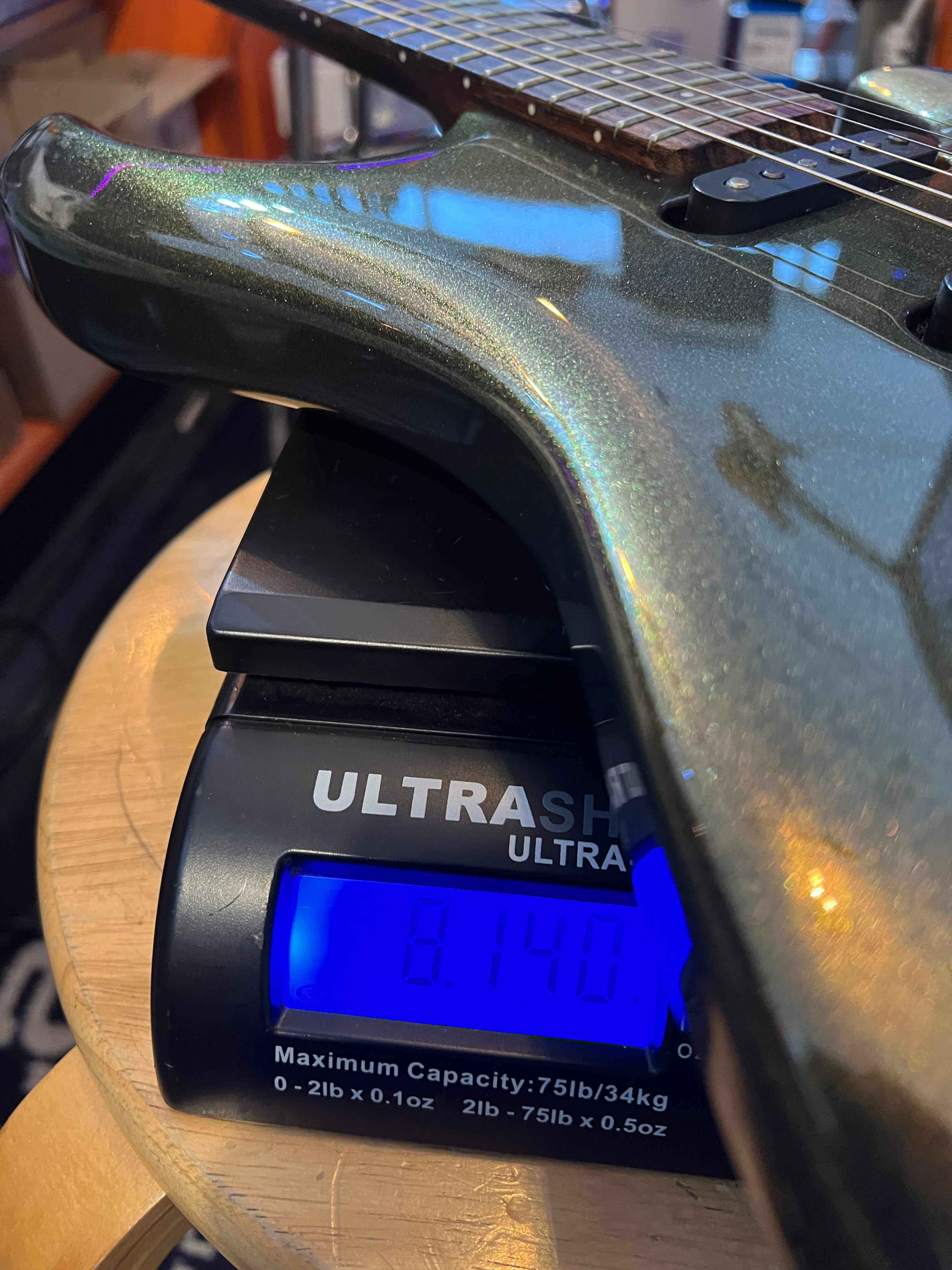 USED Music Man Luke III HSS Electric Guitar - Olive Gold, Rosewood Neck