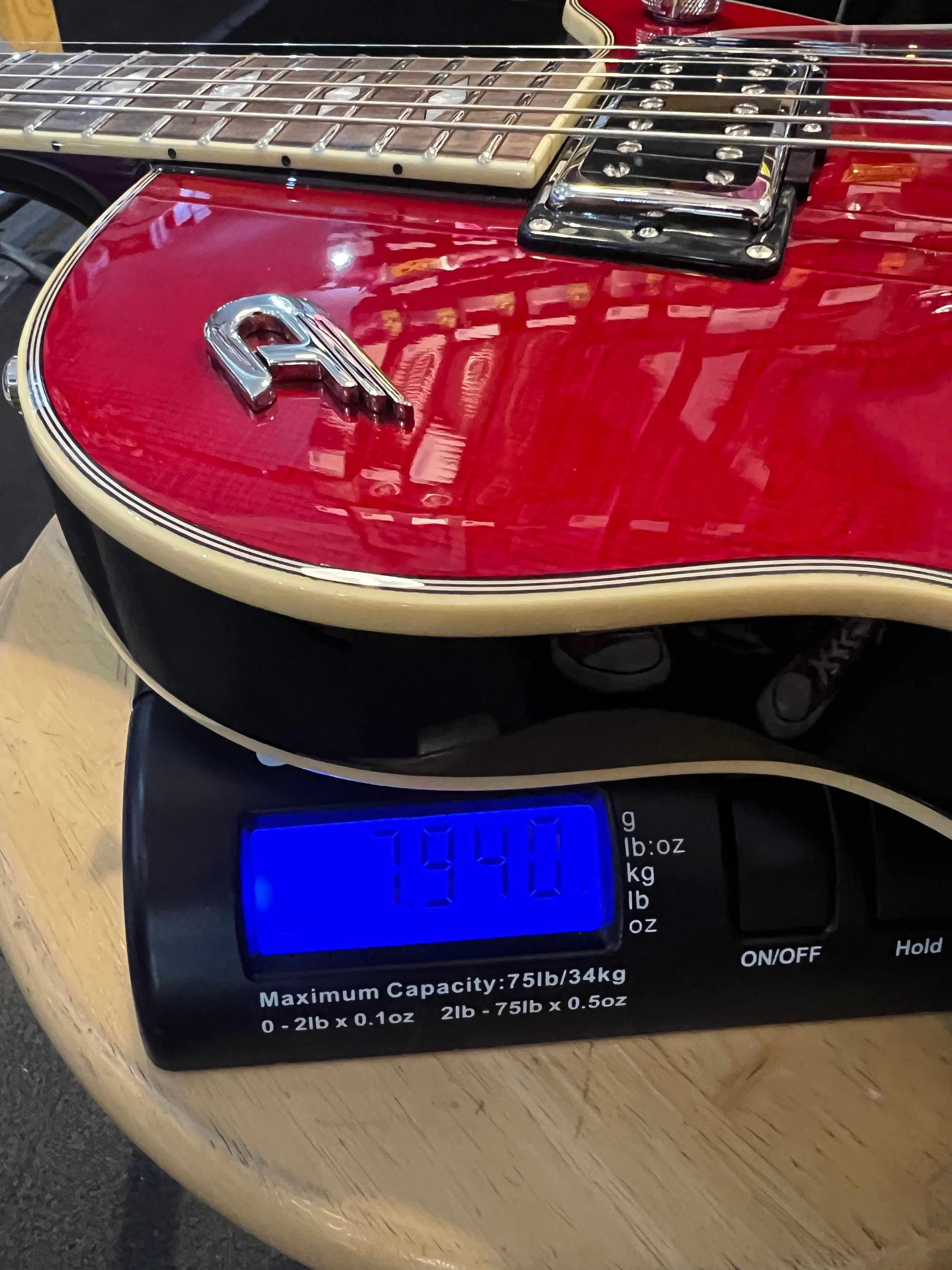 Duesenberg Starplayer TV Deluxe Electric Guitar - Crimson Red