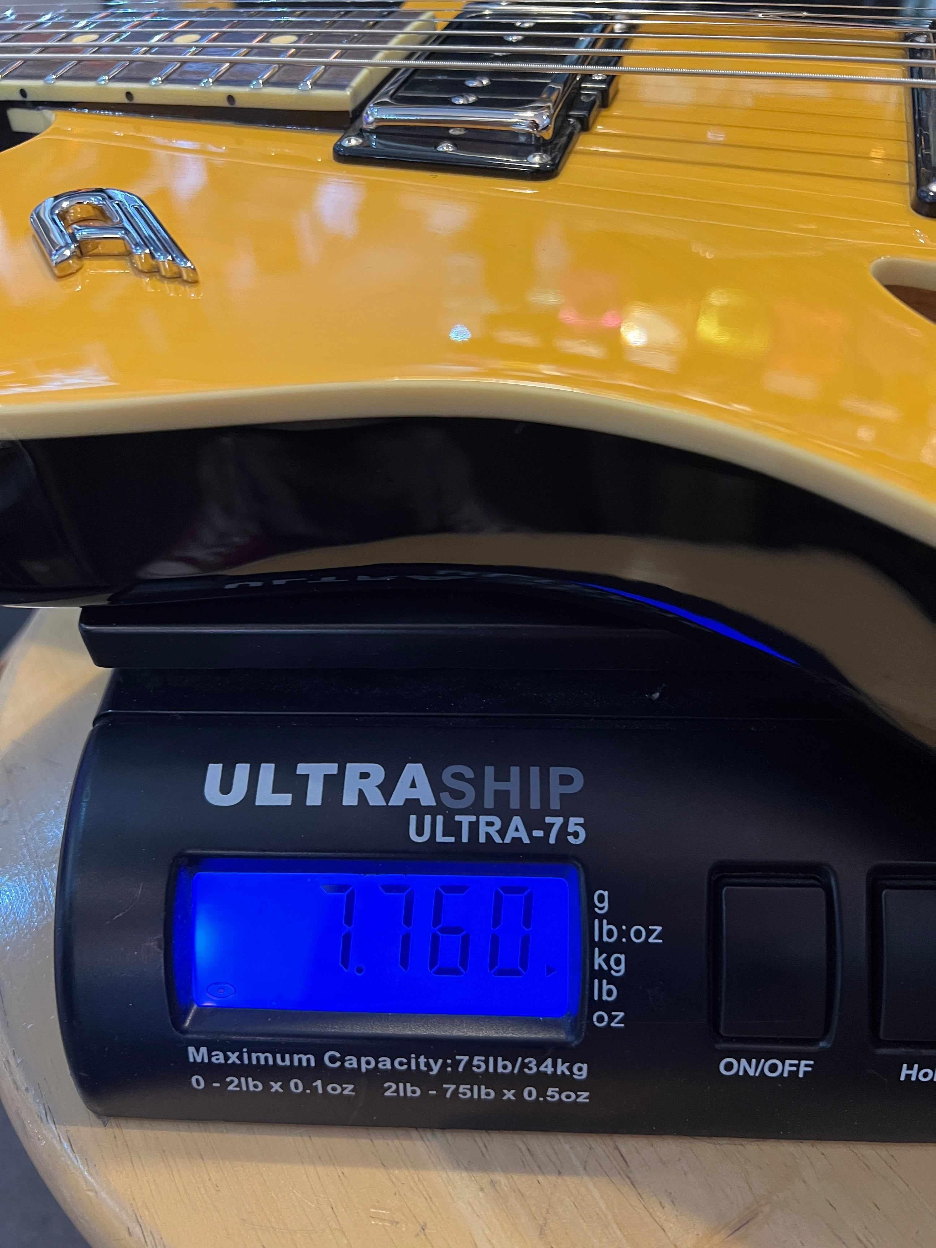 Duesenberg Caribou Electric Guitar - Butterscotch (With Hard Case)