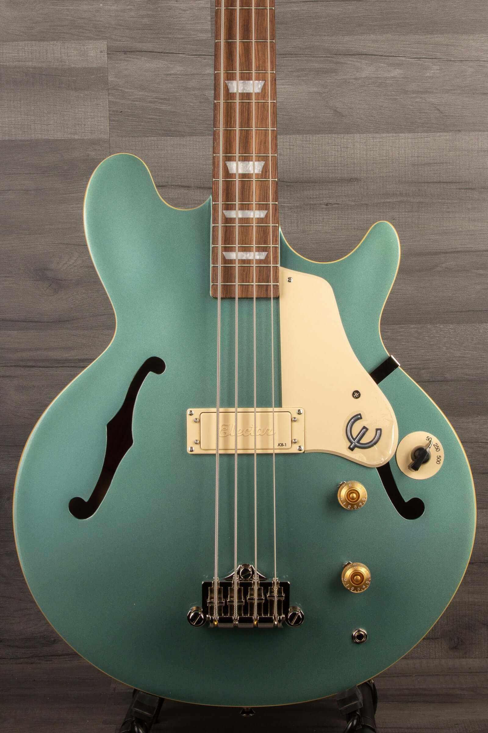 Epiphone Jack Casady Bass, Faded Pelham Blue