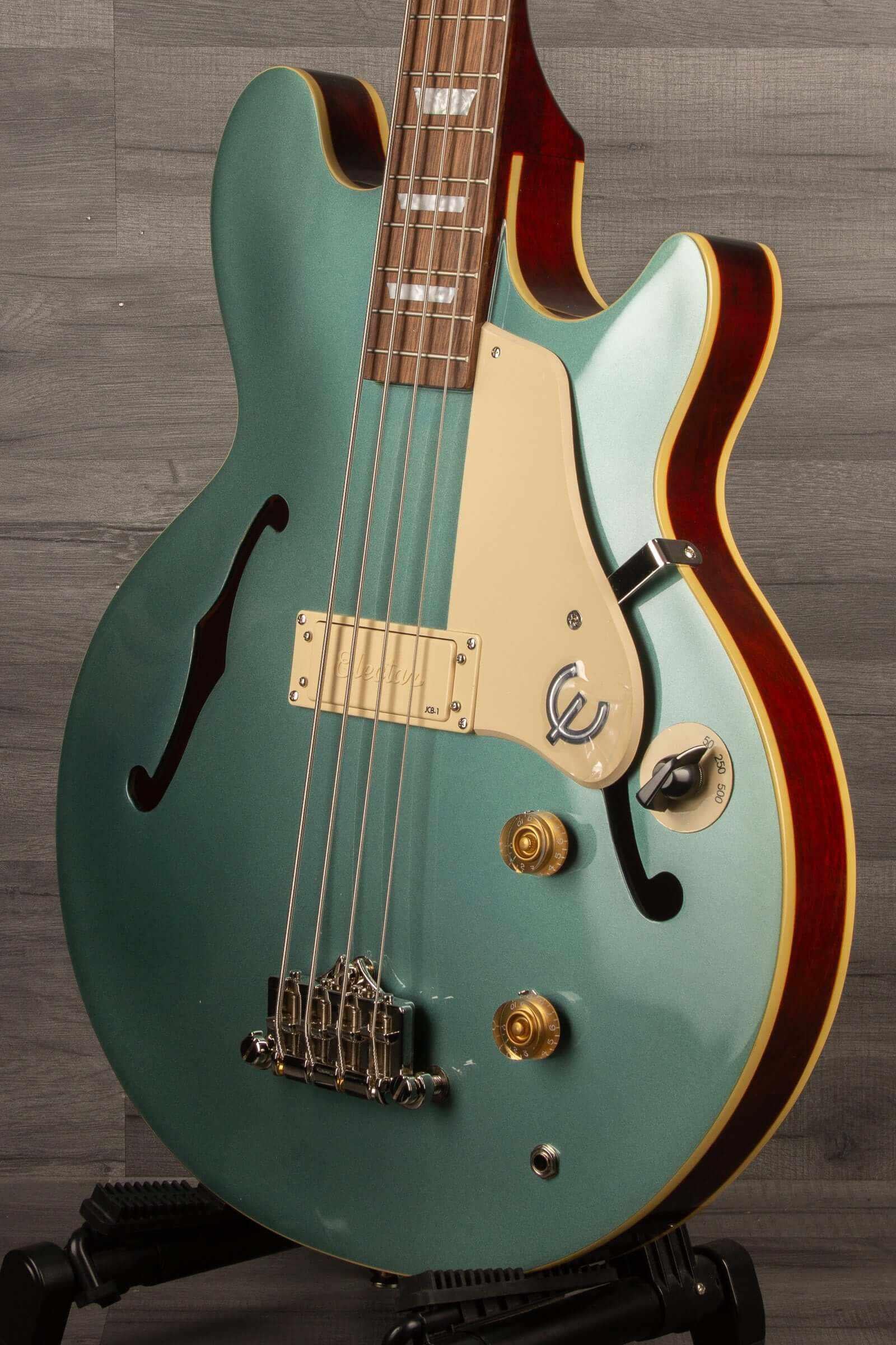 Epiphone Jack Casady Bass, Faded Pelham Blue