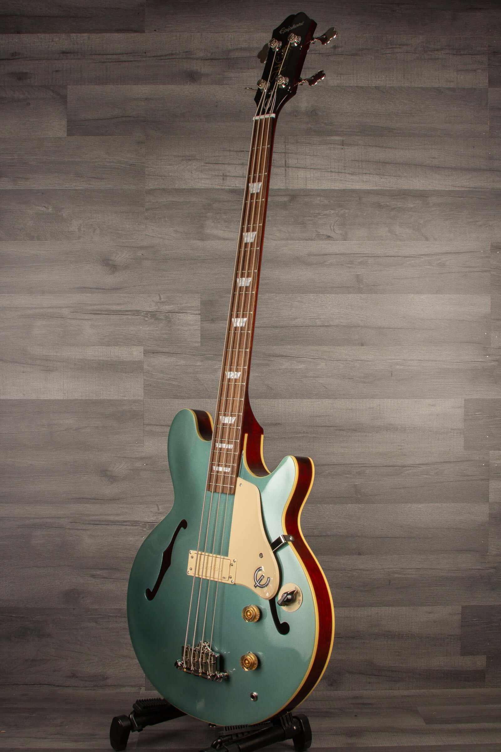 Epiphone Jack Casady Bass, Faded Pelham Blue