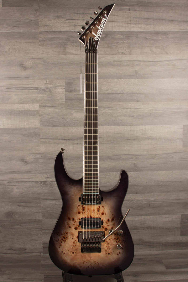 Jackson - Pro Series Soloist™ SL2P MAH, Ebony Fingerboard, Transparent Black Burst