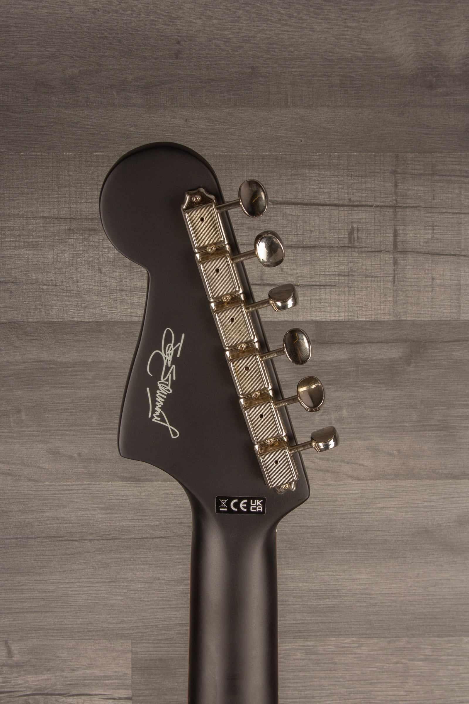 Fender Joe Strummer Campfire, Walnut Fingerboard, Matte Black