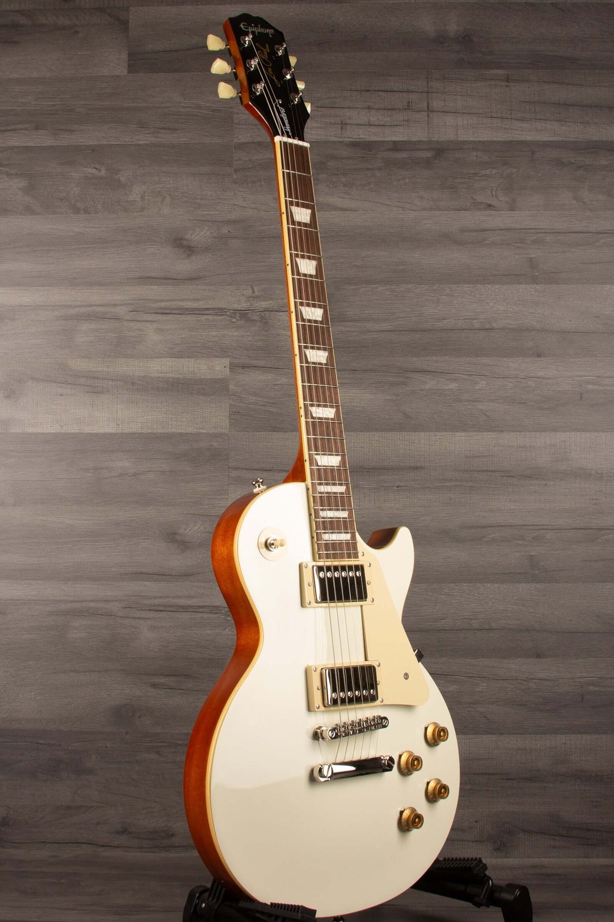 Epiphone 50's Les Paul Standard including premium gig bag - Classic white - MusicStreet