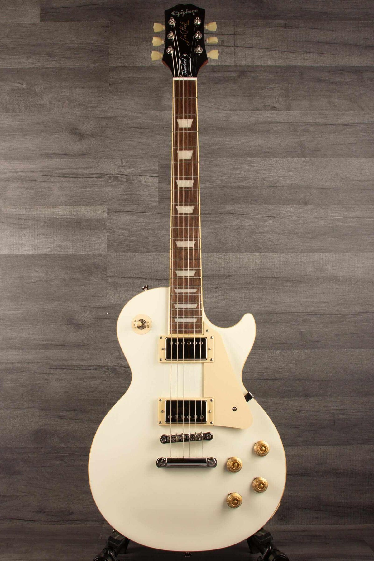 Epiphone 50's Les Paul Standard including premium gig bag - Classic white - MusicStreet