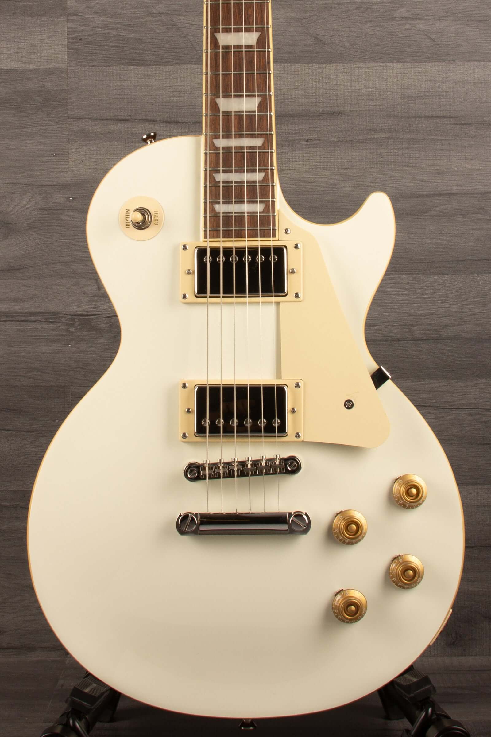 Epiphone 50's Les Paul Standard including premium gig bag - Classic white
