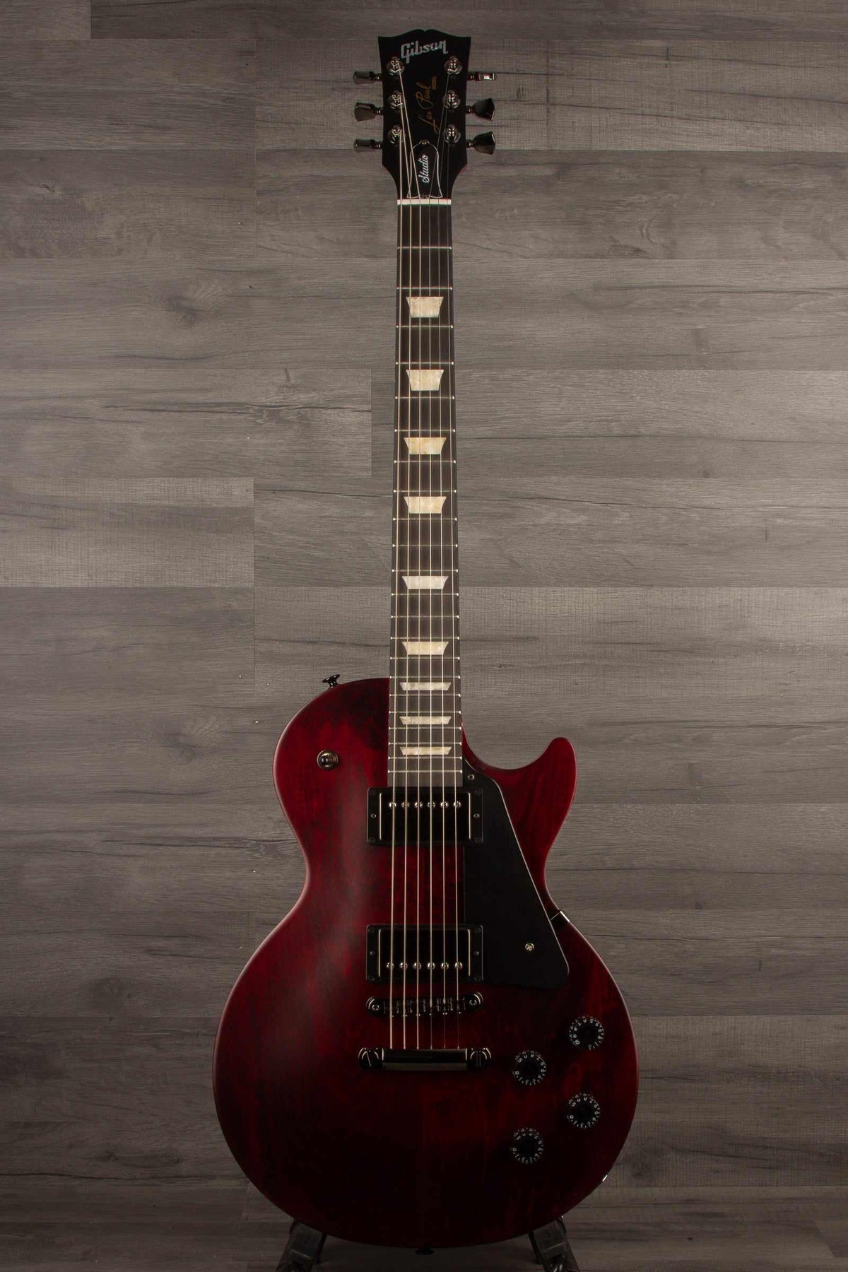Gibson Les Paul Modern Studio, Satin Wine red - MusicStreet