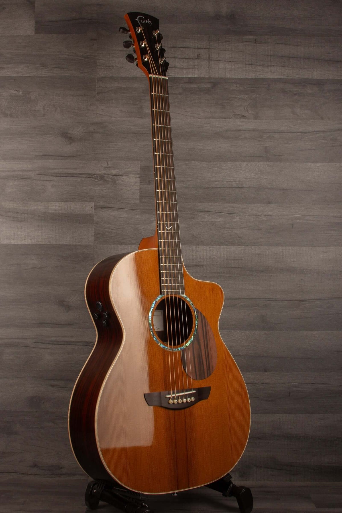 Faith LEGACY Rosewood Series Neptune CE Inc Case - MusicStreet