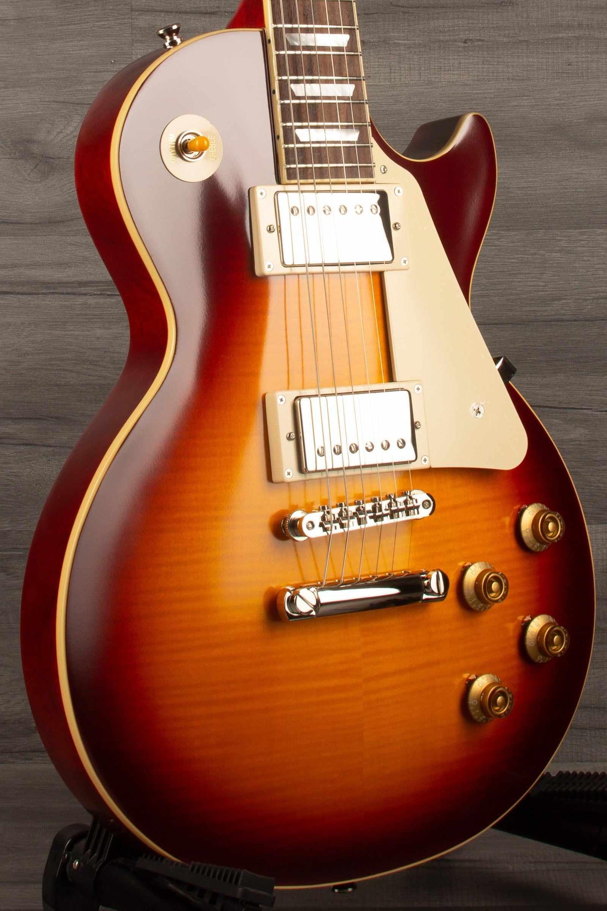 Epiphone 1959 Les Paul Standard Reissue, Deep Cherry Sunburst - inc hard case - MusicStreet