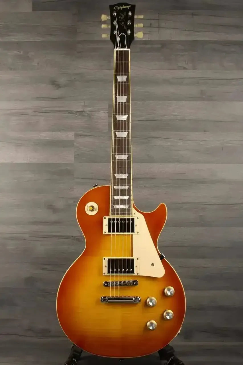 Epiphone 1960 Les Paul Standard Reissue, - Iced tea burst - MusicStreet