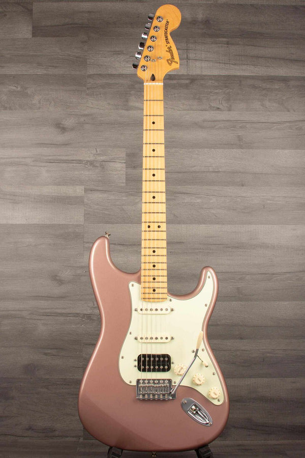 USED - Fender Deluxe Lonestar Strat Burgendy Mist Metallic 2013