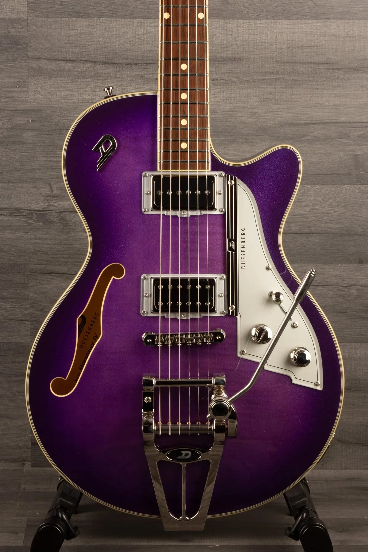 Duesenberg Starplayer TV Galaxy Purple Burst Electric Guitar