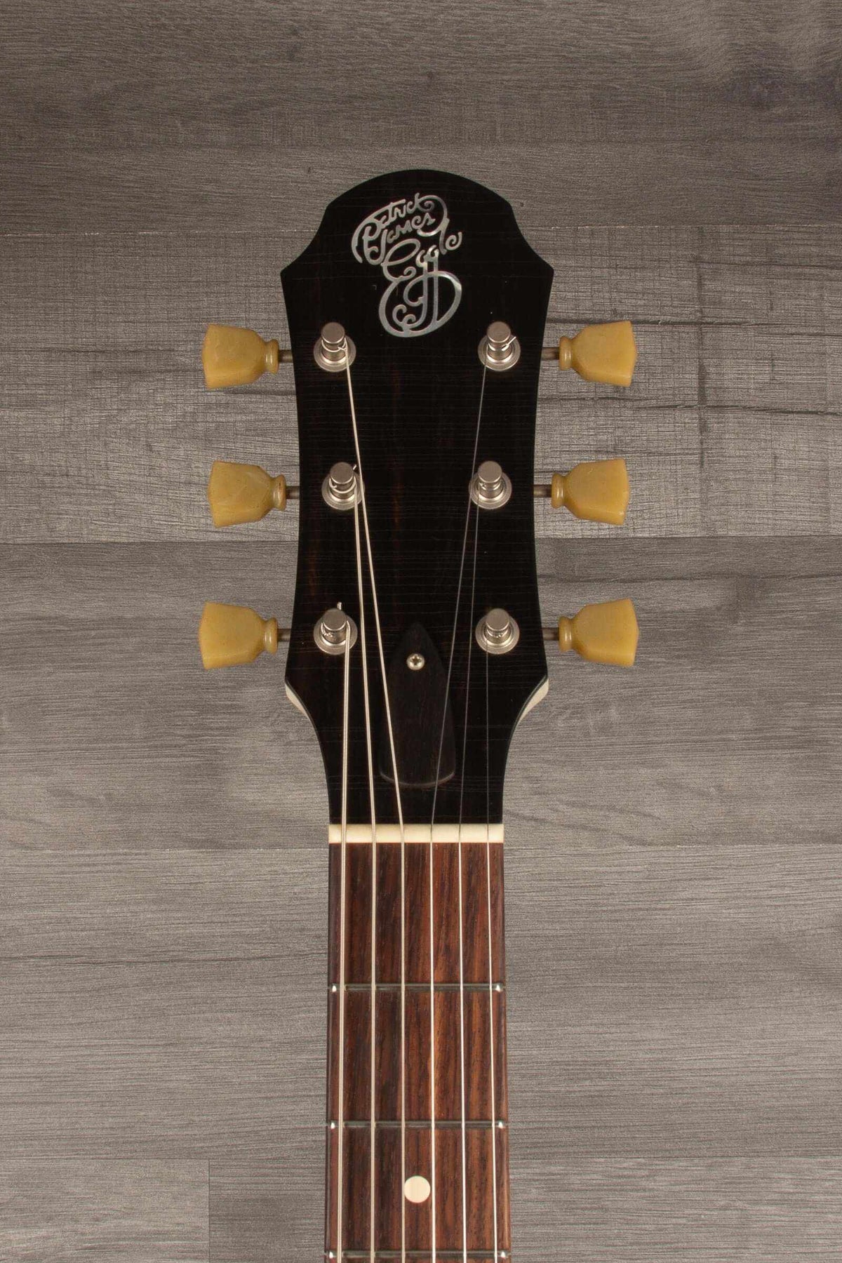 Patrick James Eggle Macon Junior DC Electric Guitar - Grained Blonde s#31081