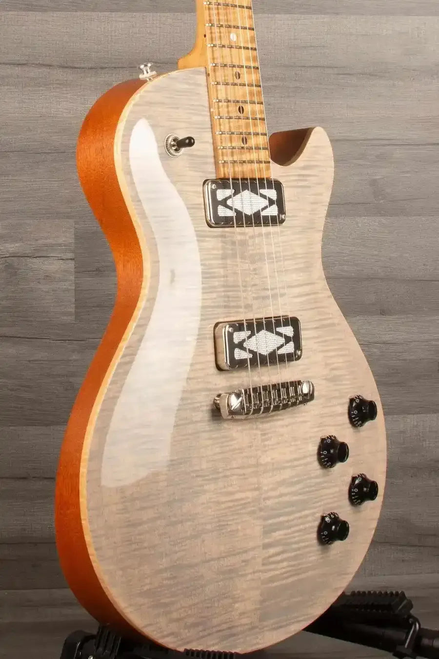 Patrick James Eggle Macon Carved Top SC Electric Guitar - Translucent Blonde s#31116
