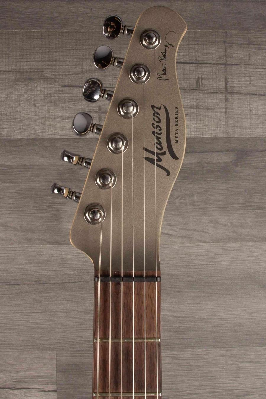 USED Manson Meta Series MBM-2 Starlight Silver inc hard case - MusicStreet