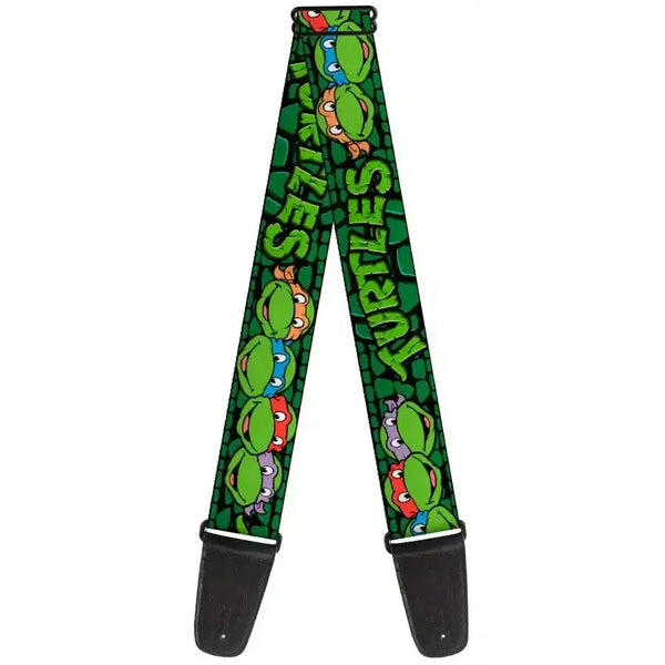 Buckle Down Classic Ninja Turtles Group Guitar Strap