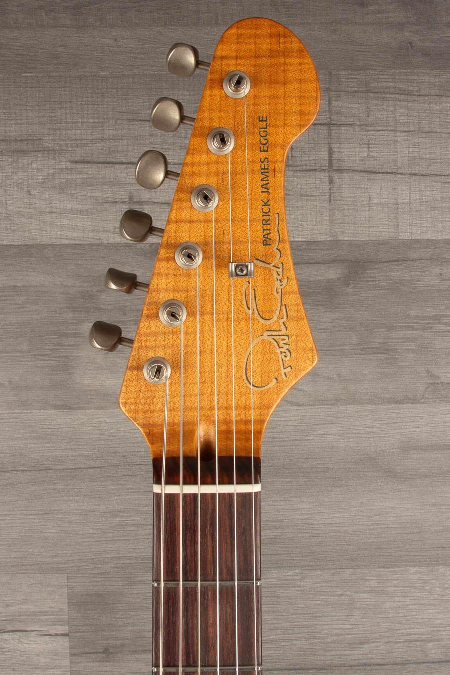 Patrick James Eggle Oz-T Cabronita Thinline 2 Tone burst s#31397