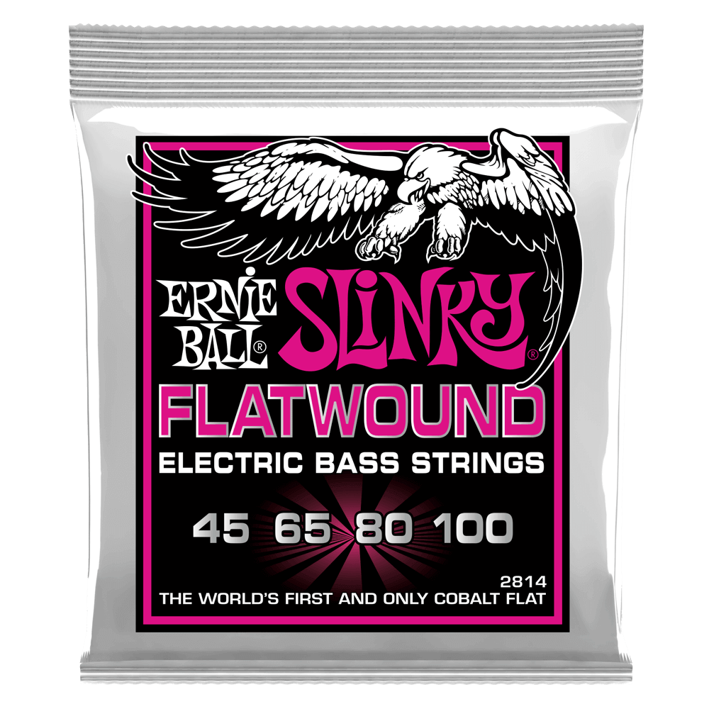 Ernie Ball 2814 Slinky Flatwound Bass 45 - 100 Guitar String