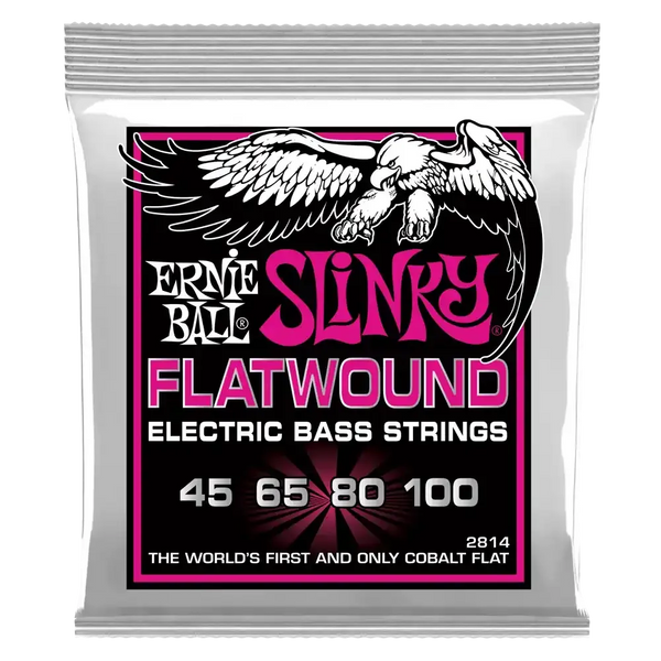 Ernie Ball 2814 Slinky Flatwound Bass 45 - 100 Guitar String