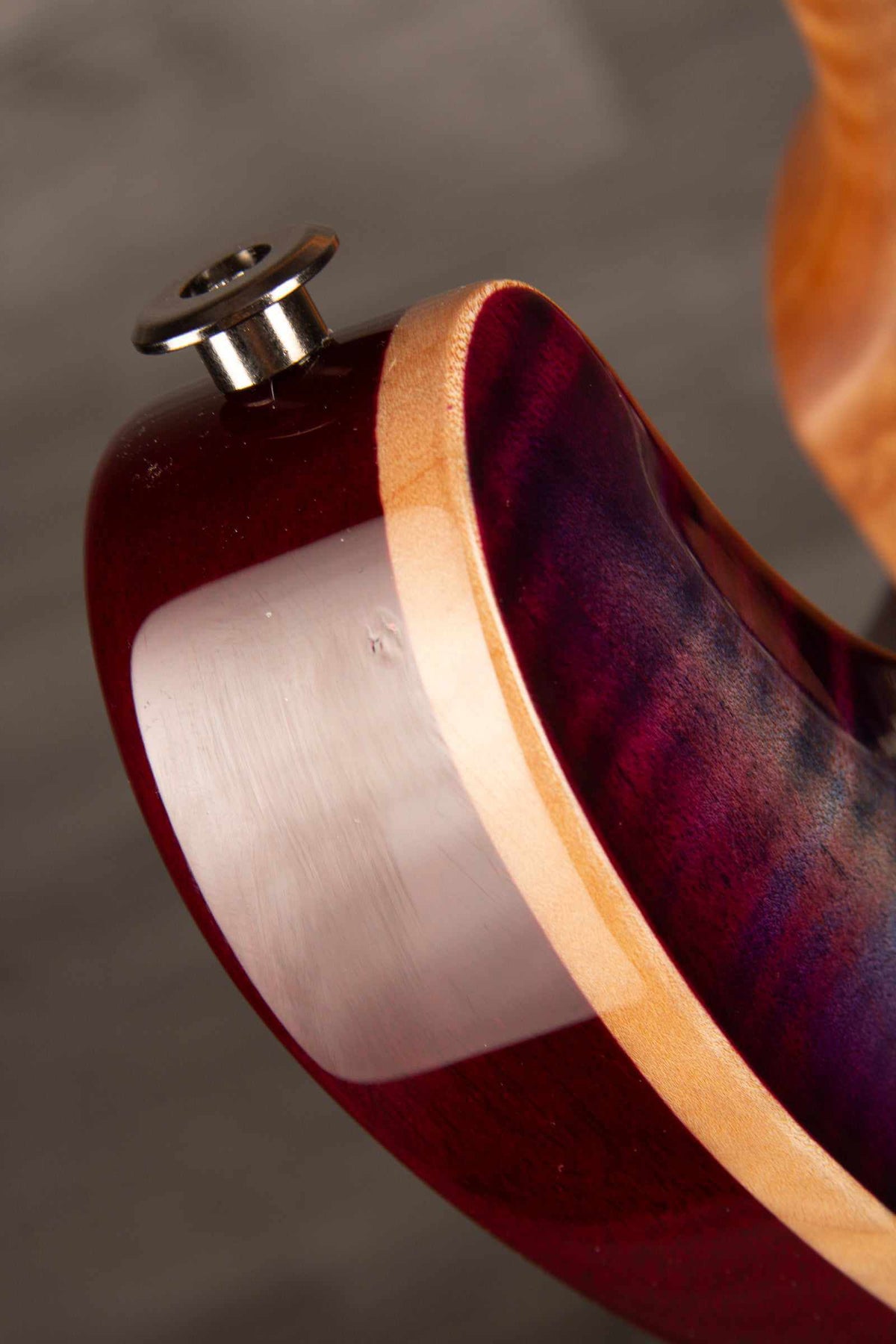 * B-stock PRS - Wood Library Custom 24 Floyd Aquabluex Purple Burst #0359688