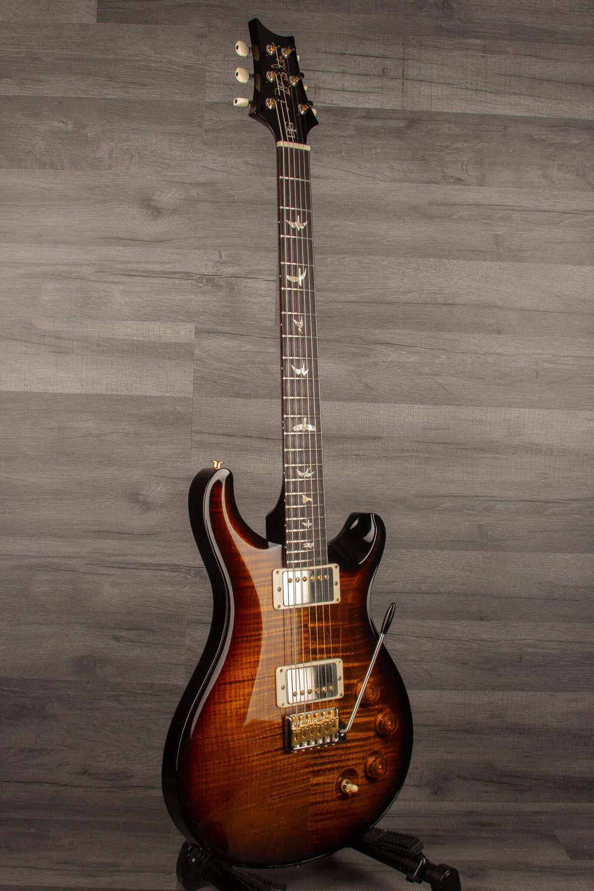 PRS DGT Electric Guitar - Black Gold Wrap 10 Top s#0377312