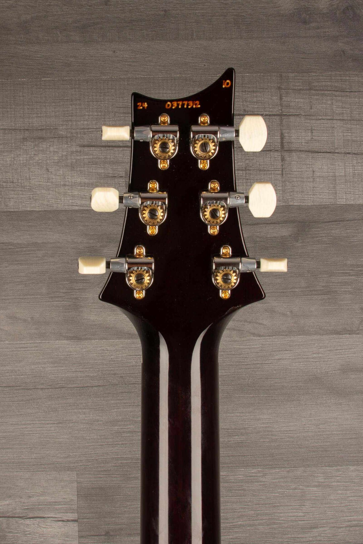 PRS DGT Electric Guitar - Black Gold Wrap 10 Top s#0377312