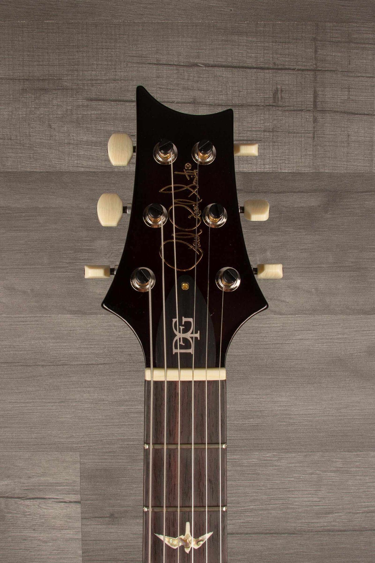 PRS DGT Electric Guitar - Black Gold Wrap 10 Top s#0377312