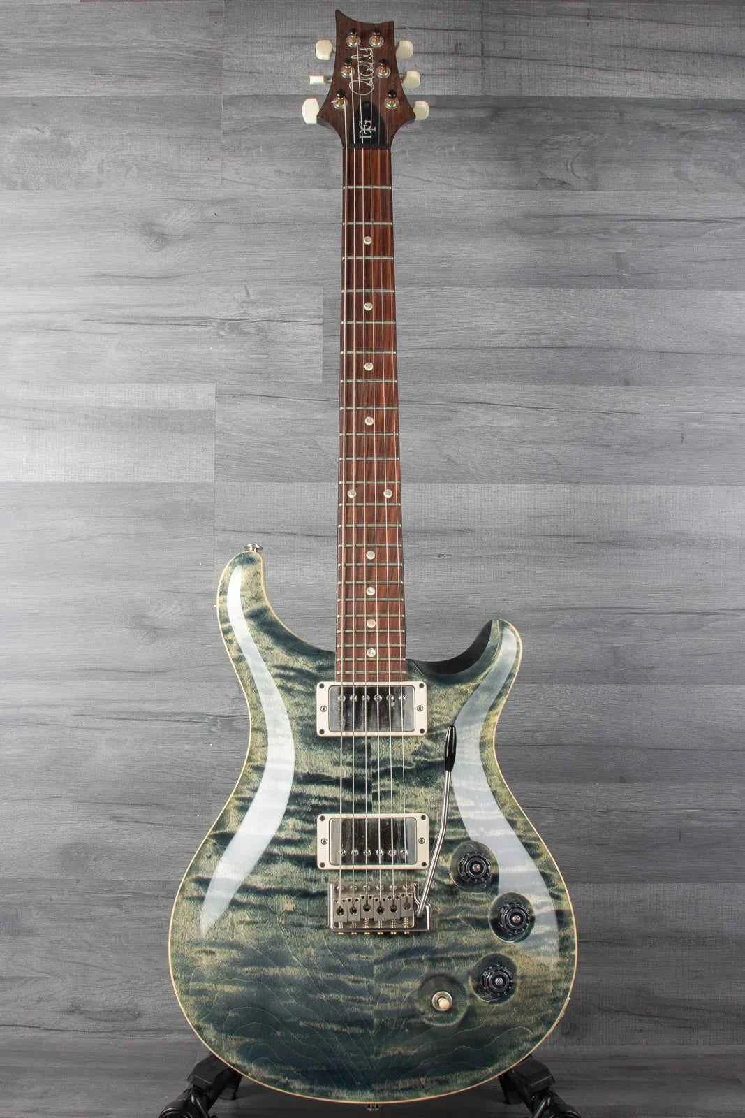 USED - 2016 PRS DGT Moons, Faded Whale Blue s#227277