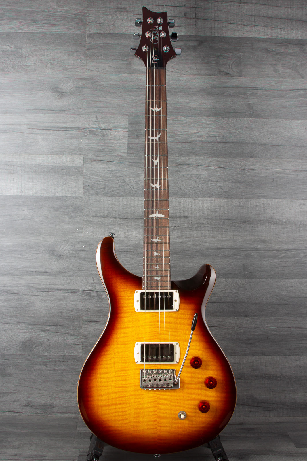 PRS - SE DGT McCarty Tobacco Sunburst - Birds