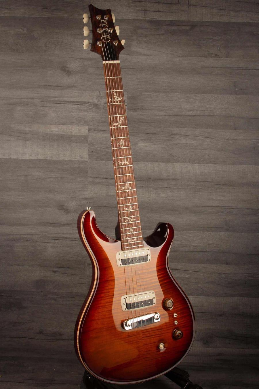 USED - PRS Paul's Guitar Dark Cherry Sunburst showcasing its unique design and features, crafted in Maryland.