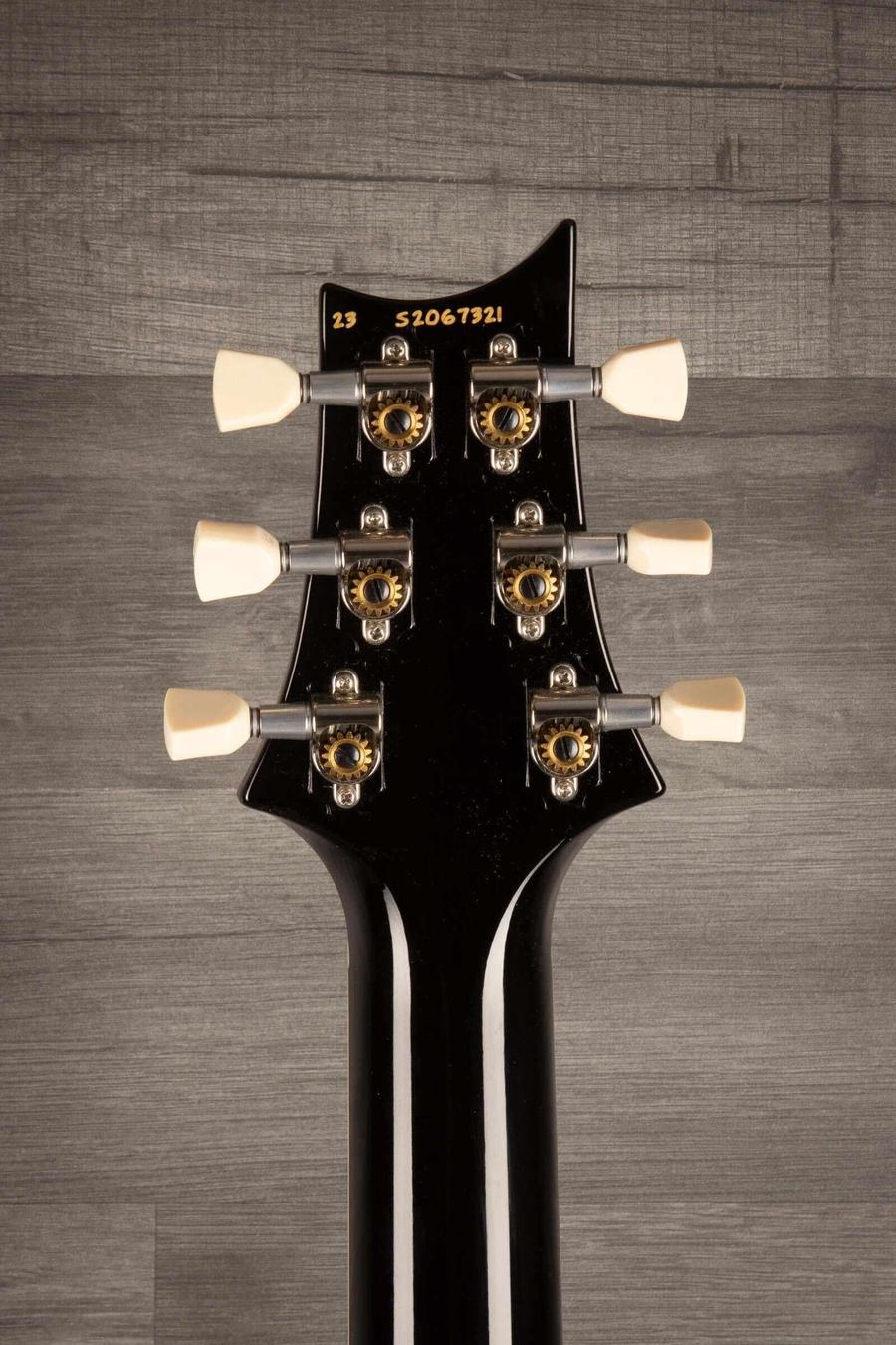 USED - PRS S2 McCarty 594 10th anniversary guitar headstock showcasing tuning pegs and detailed craftsmanship.