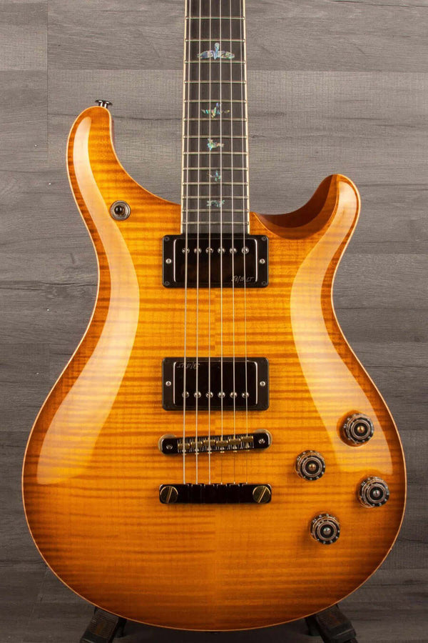 PRS McCarty 594 Wood Library Electric Guitar - McCarty Sunburst, Natural Back s#0381538