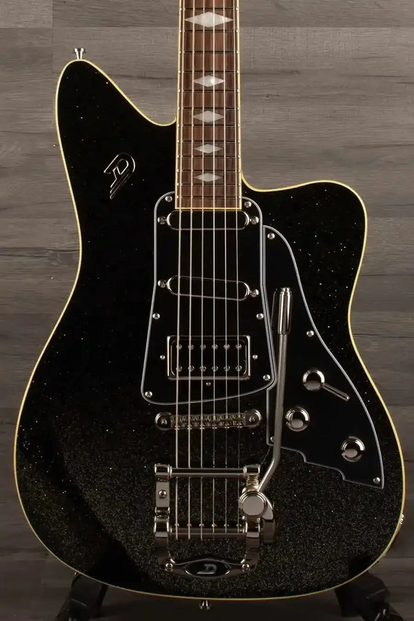 Duesenberg Paloma Black sparkle Electric Guitar Incl. gig bag - MusicStreet