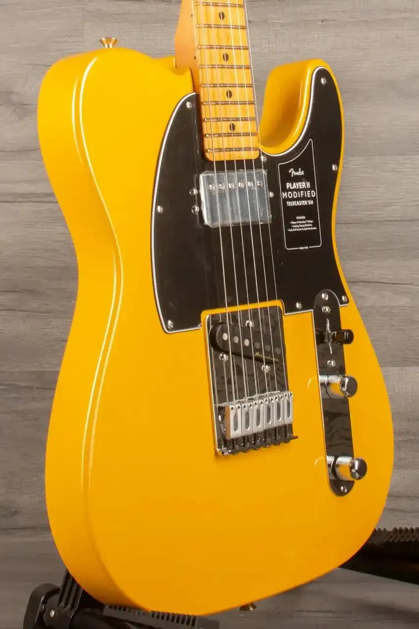 Fender Player II Modified Telecaster® SH, Maple Fingerboard, Sunshine Yellow - MusicStreet