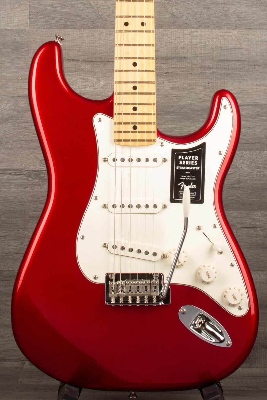 Fender Player Stratocaster - Candy apple Red