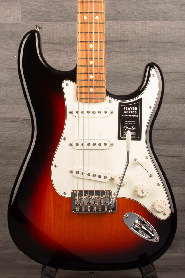 Fender Player Stratocaster Electric Guitar - Sunburst, Pau Ferro