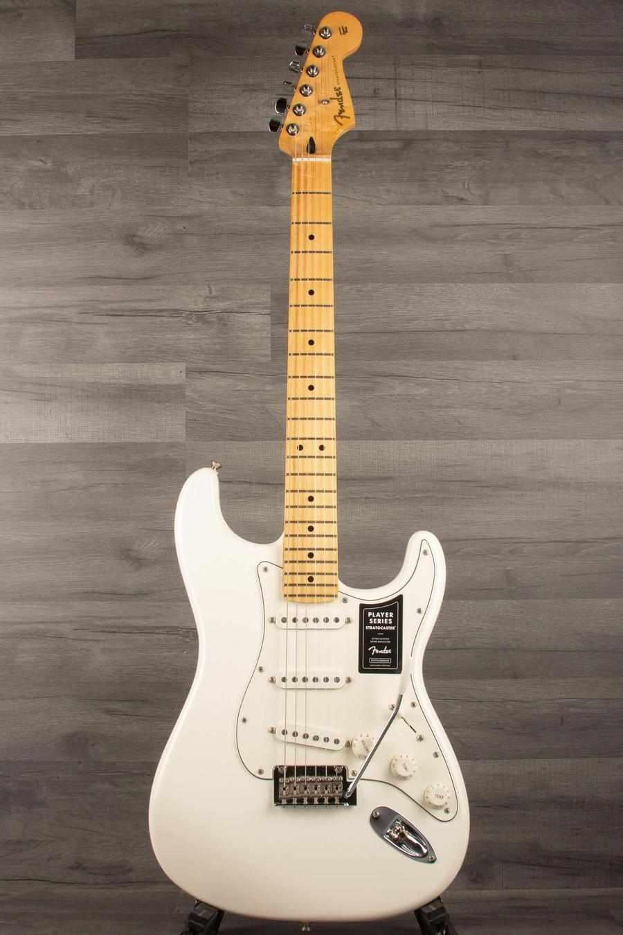 USED Fender Player Series Stratocaster - Polar White - MusicStreet