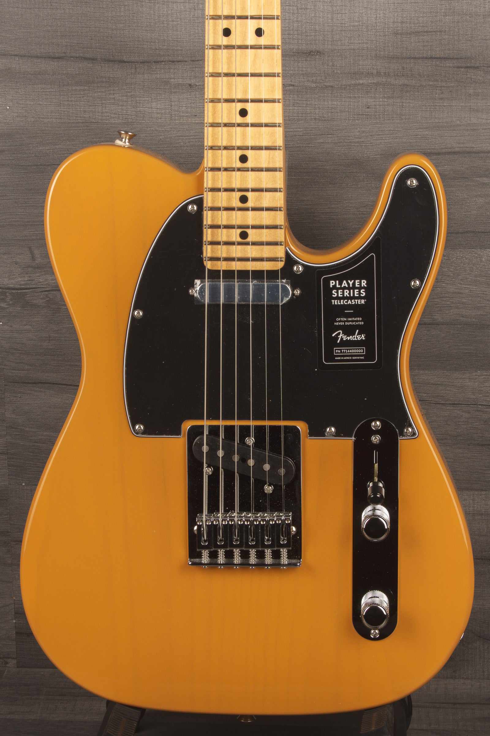 Fender Player Series Telecaster Electric Guitar - Butterscotch Blonde / Maple