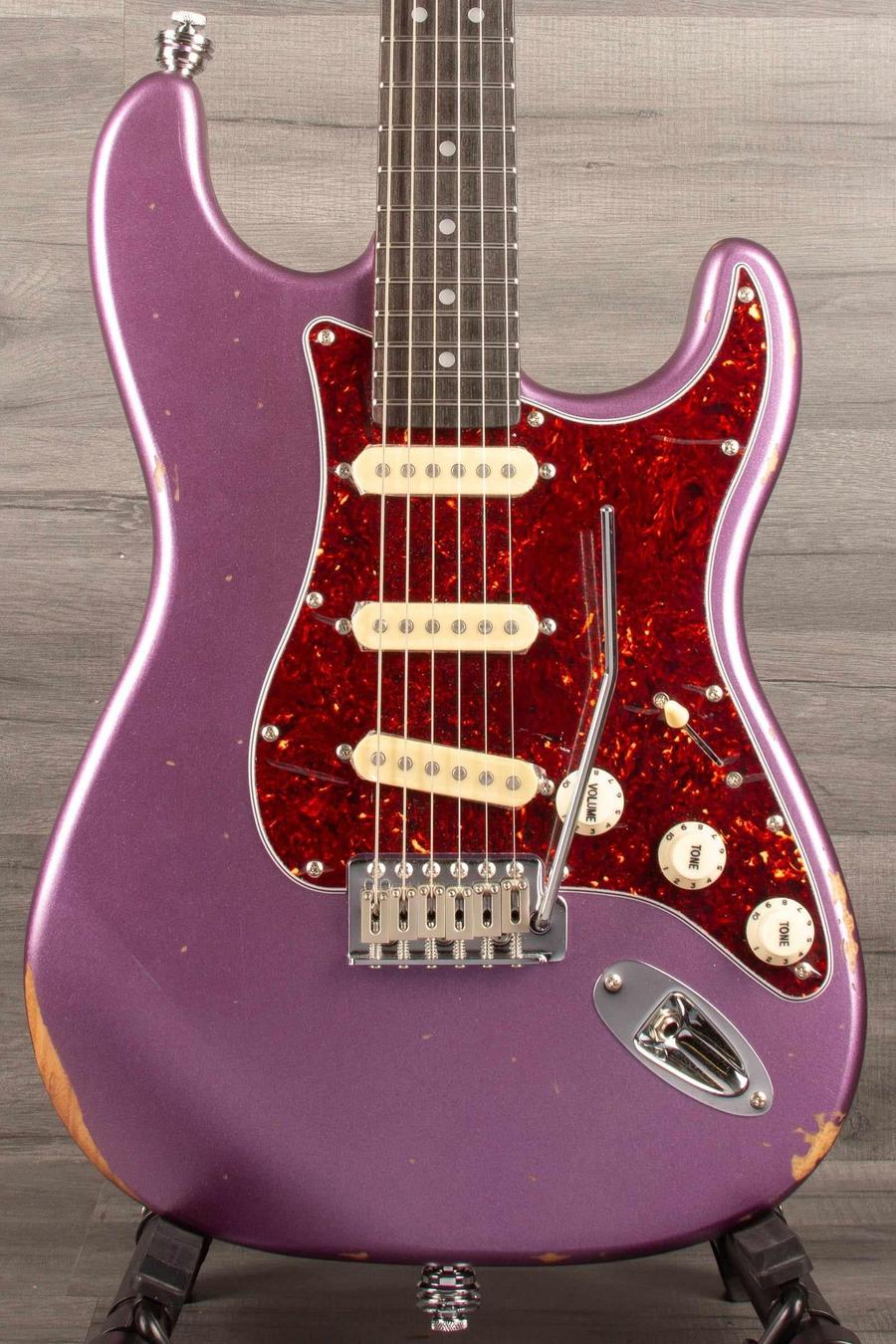 USED - Patina S-type SSS Purple nitro relic - MusicStreet
