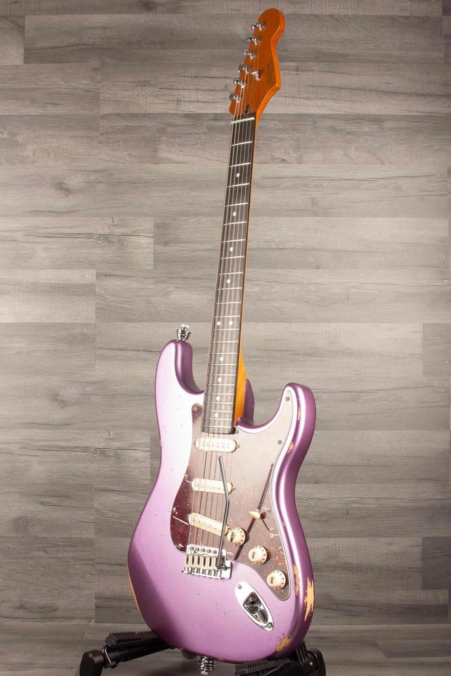USED - Patina S-type SSS Purple nitro relic - MusicStreet